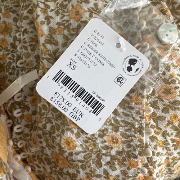 FREE PEOPLE Bali - Coral Mini Dress - Multi - Picture 4 of 4